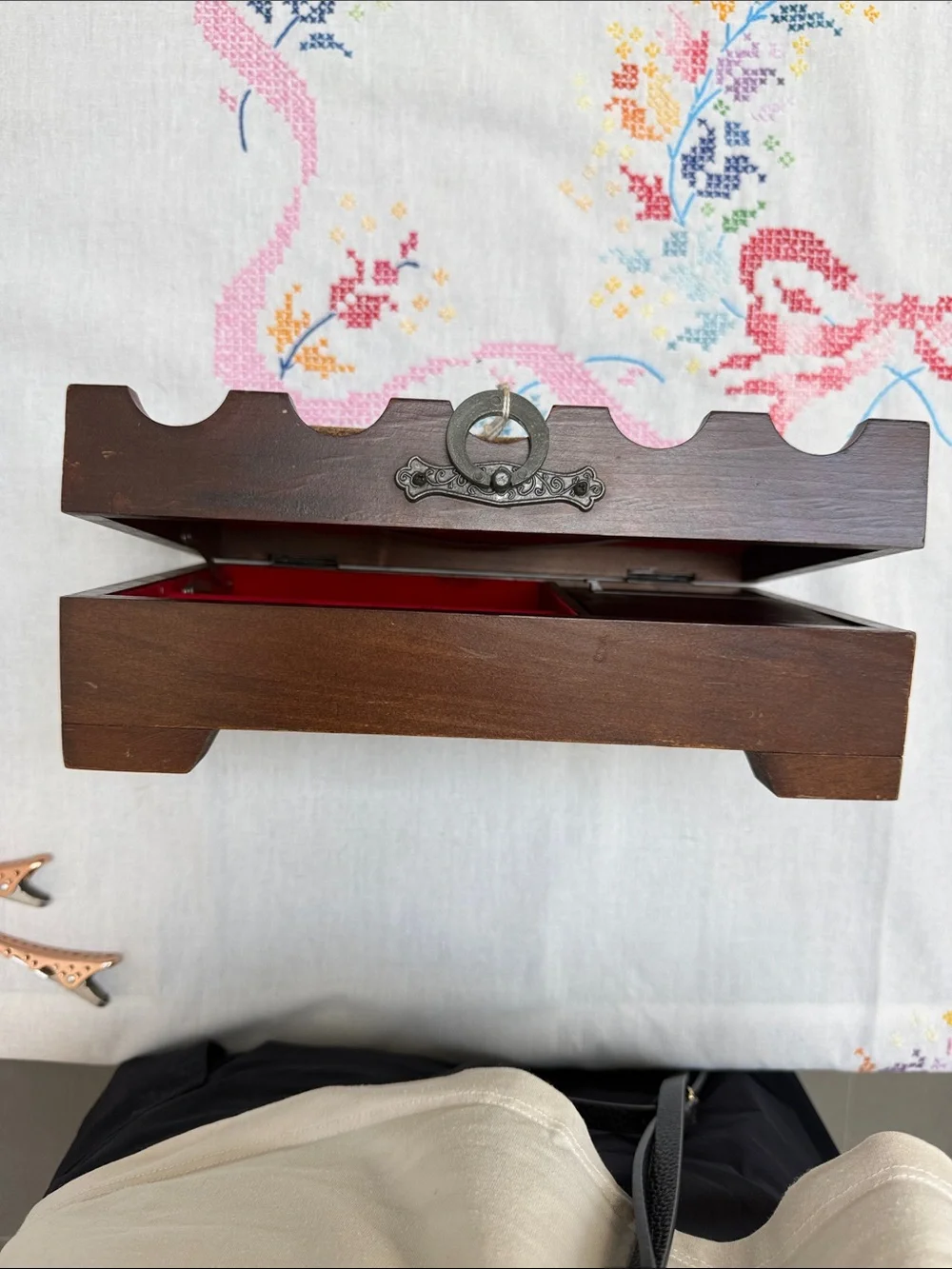 Vintage AM Radio Jewelry Box